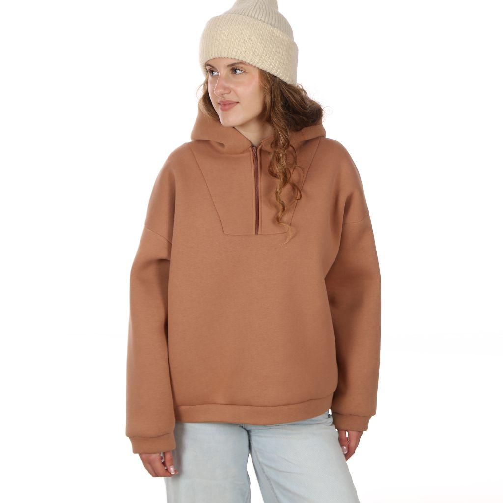 Papierschnittmuster Hoodie mit RV Frau Yutta XS-XXL